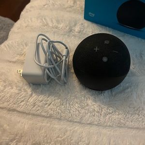 Black Amazon Echo Dot